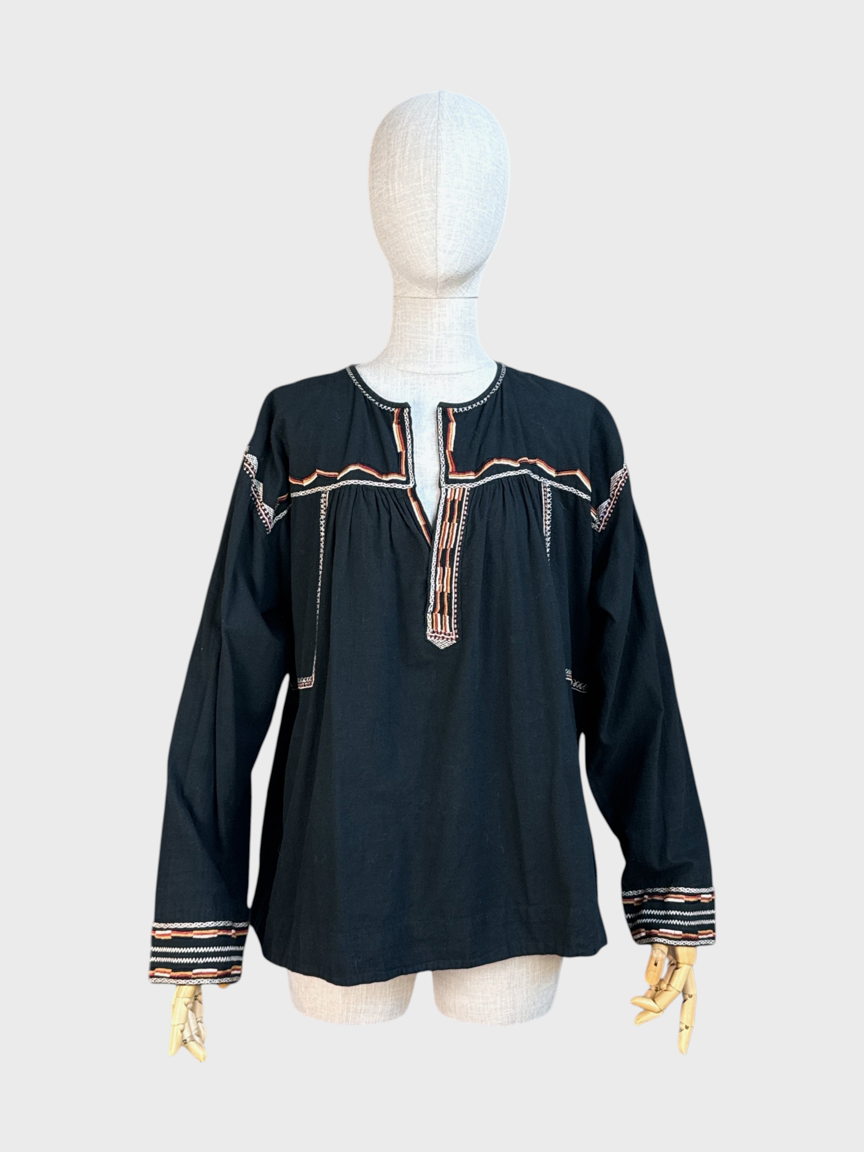 Blouse brodée 100% coton Isabel Marant étoile, M