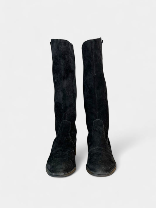 Bottes en suede noir Palmoroth, 8