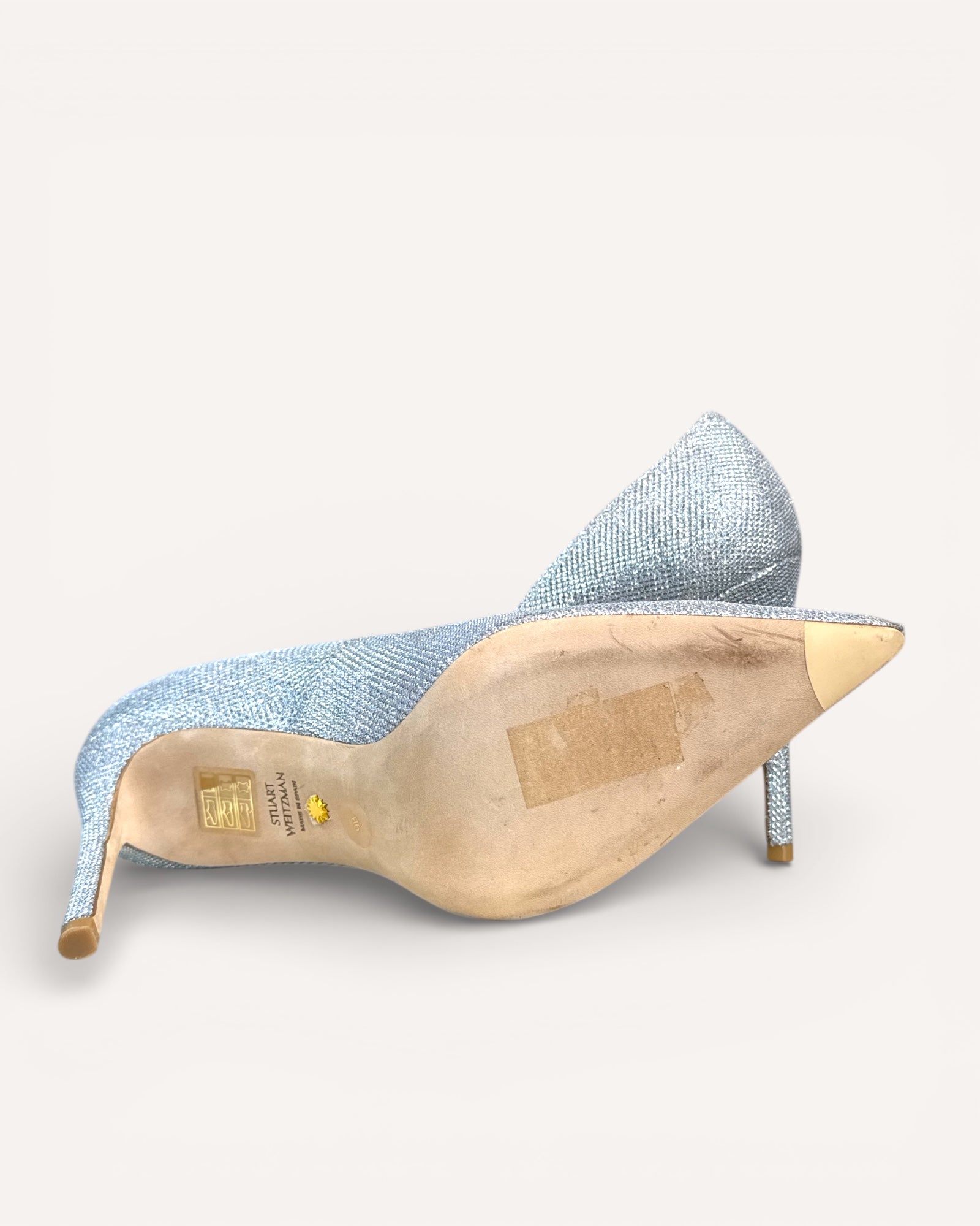Stuart Weitzman glitter pumps, size 9