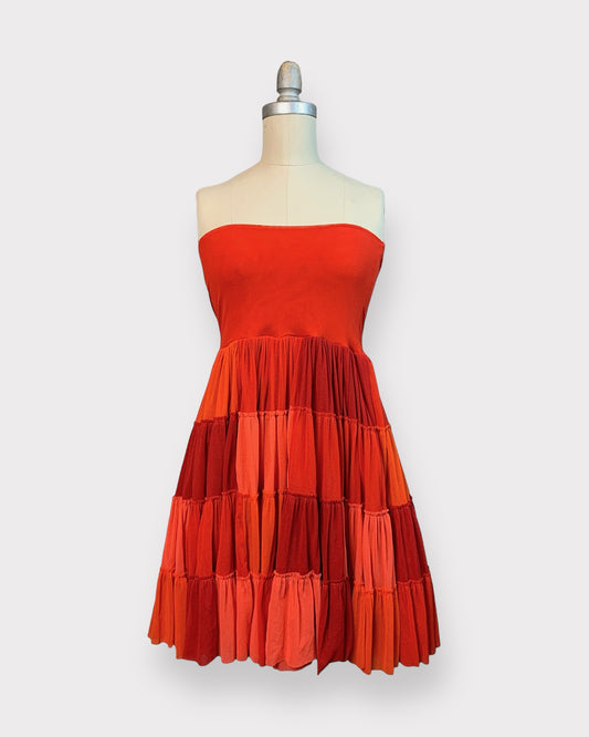 Robe ou jupe tutu rouge Jean-Paul Gauthier