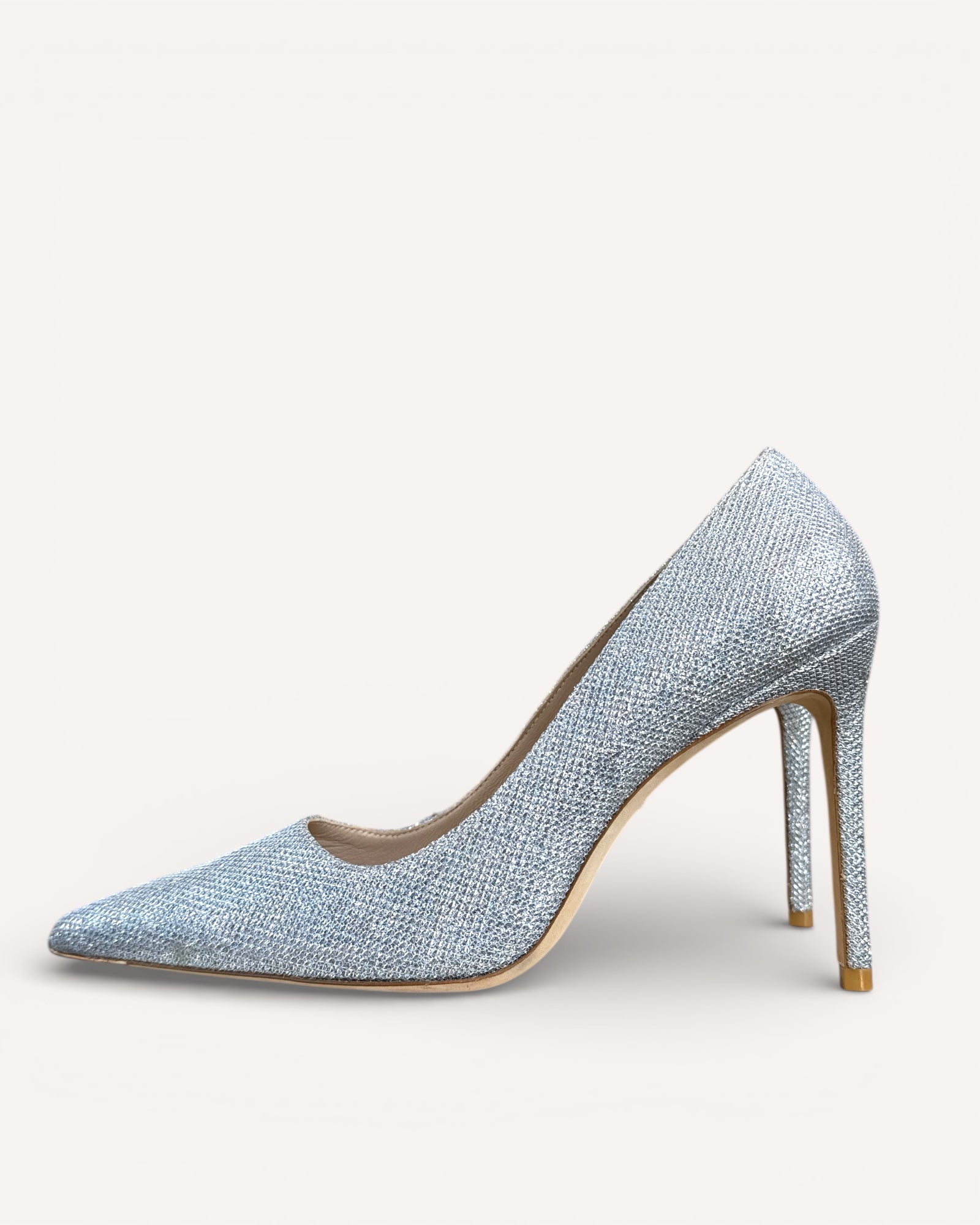 Stuart Weitzman glitter pumps, size 9