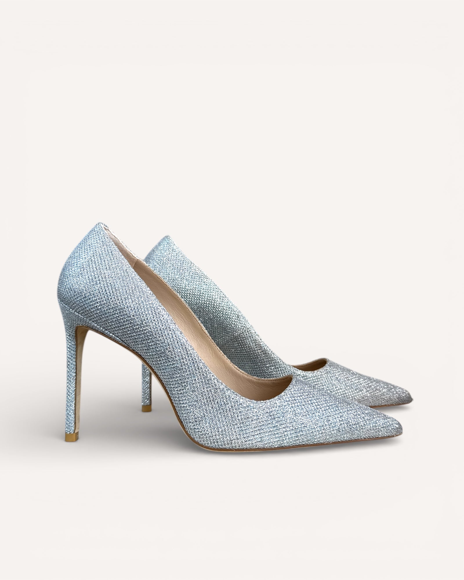 Stuart Weitzman glitter pumps, size 9