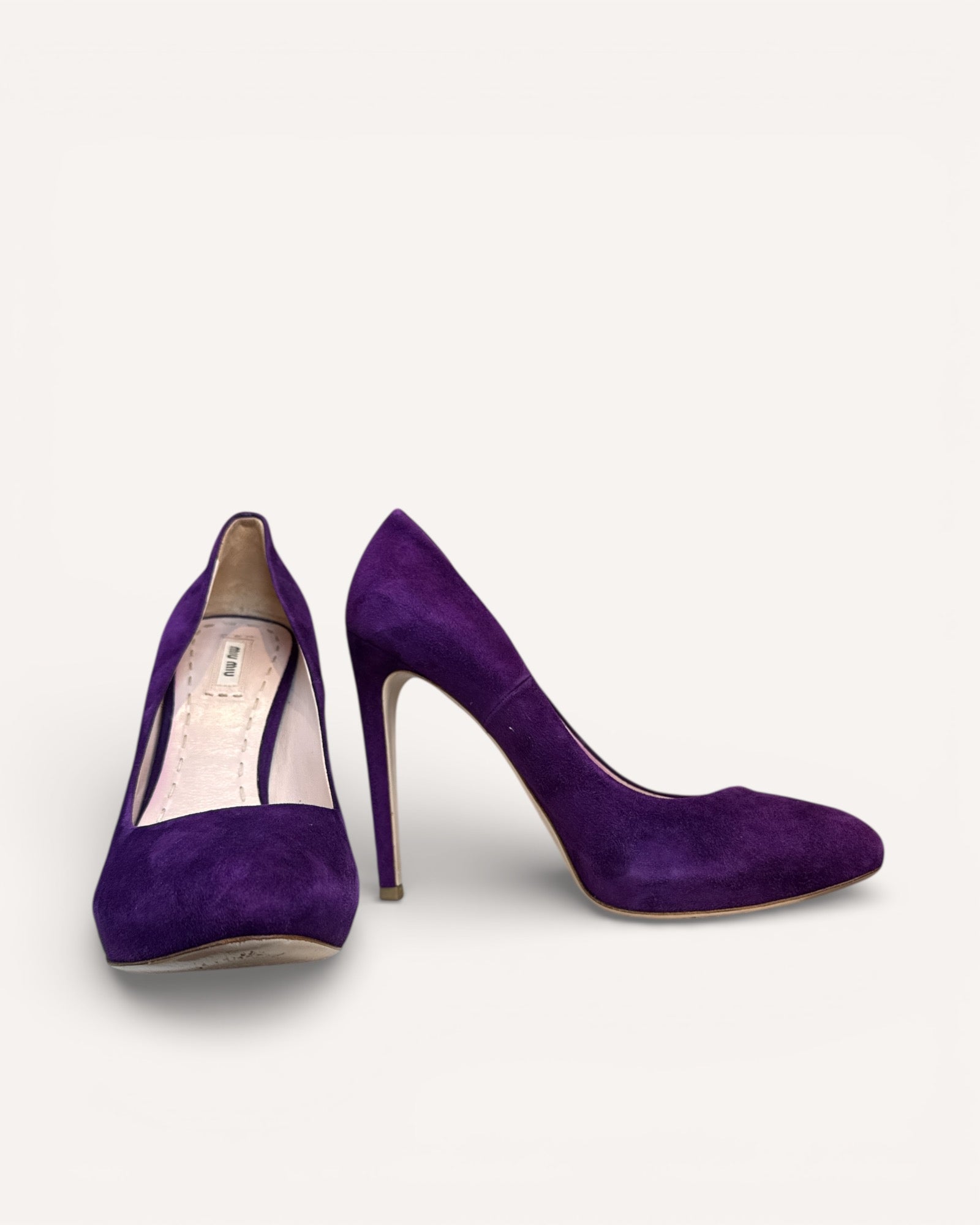 Miu Miu suede pumps, size 41.