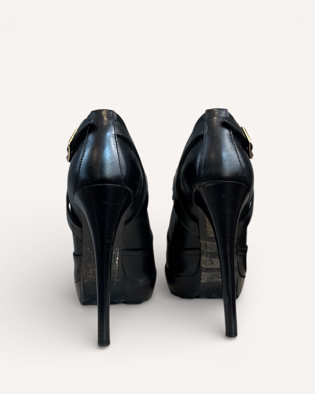 Talons avec boucle Noir Burberry