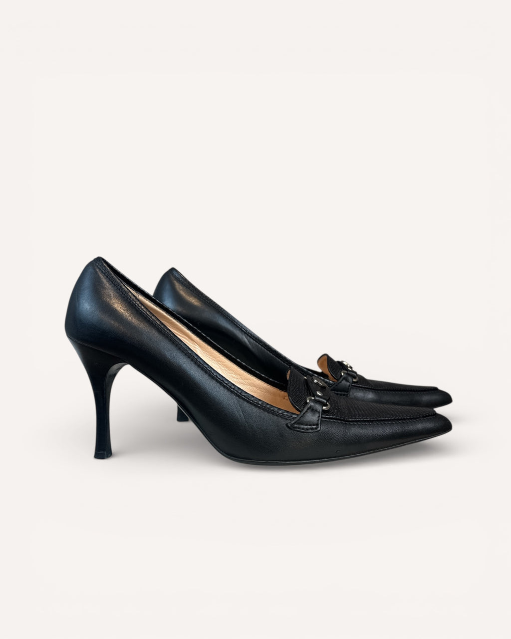 Escada leather pump size 39.5