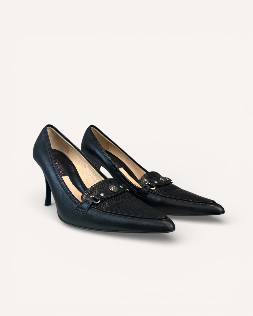 Escada leather pump size 39.5