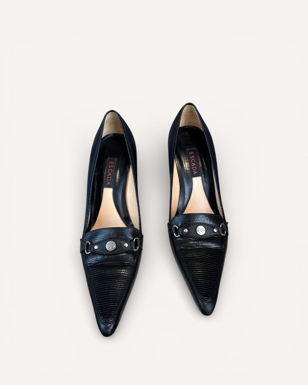 Escada leather pump size 39.5