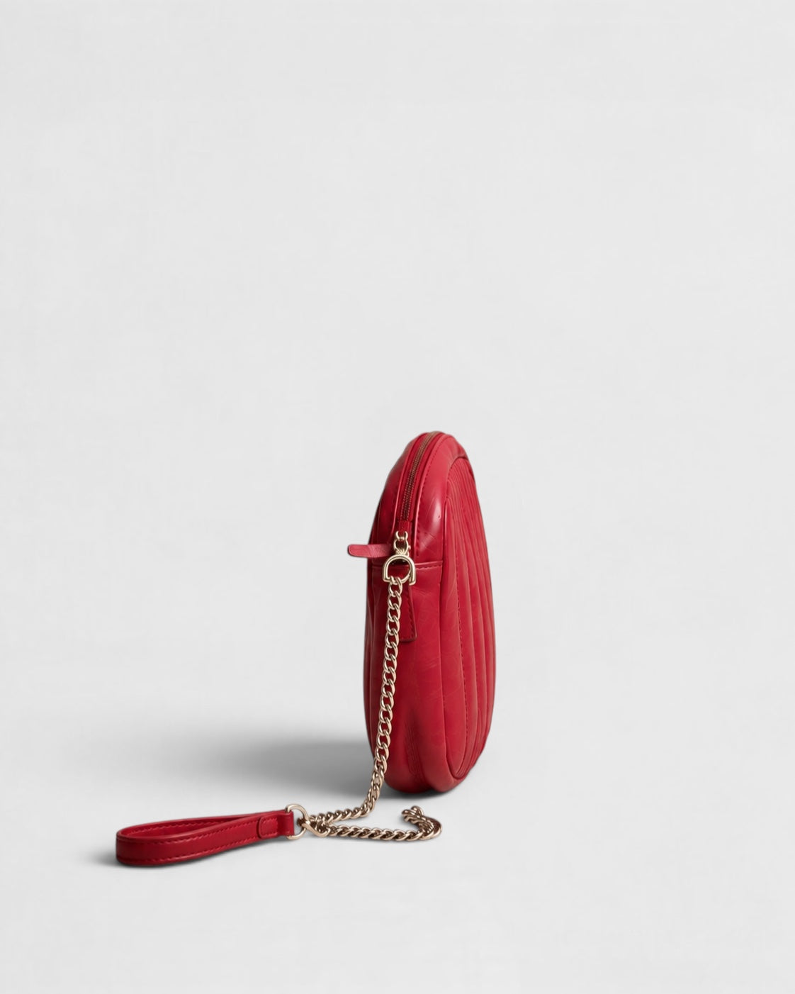 Red Balzac Paris leather handbag