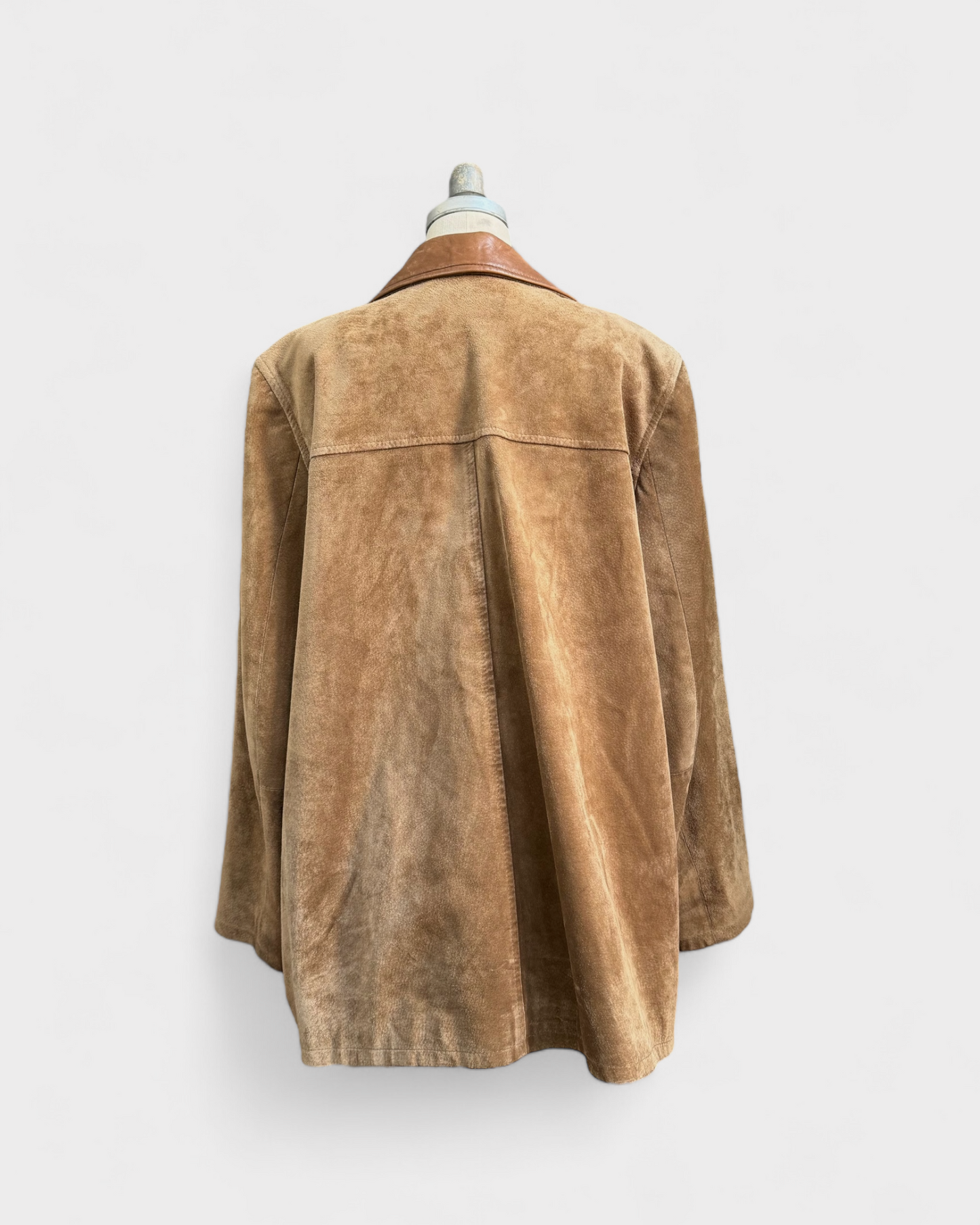 Veste de suède Marron A&S selections , XL