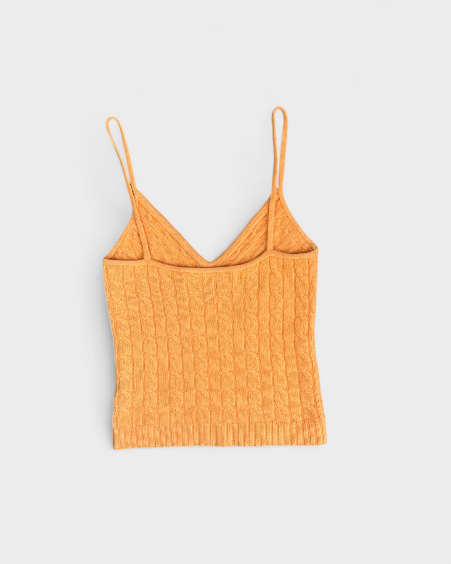 Cami 100% cashmere Orange Ralph Lauren , S