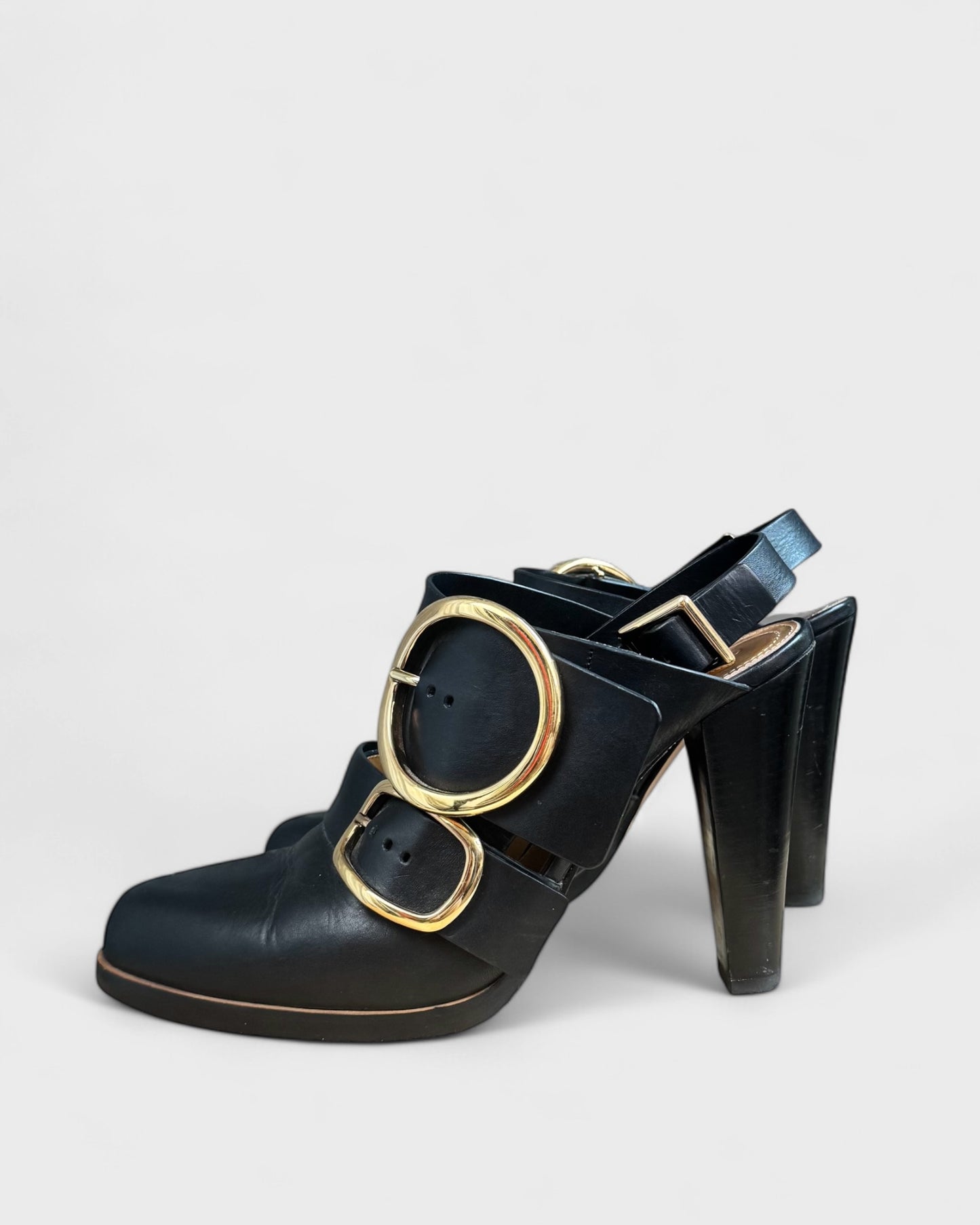 Talons boucles Noir Chloé , 40