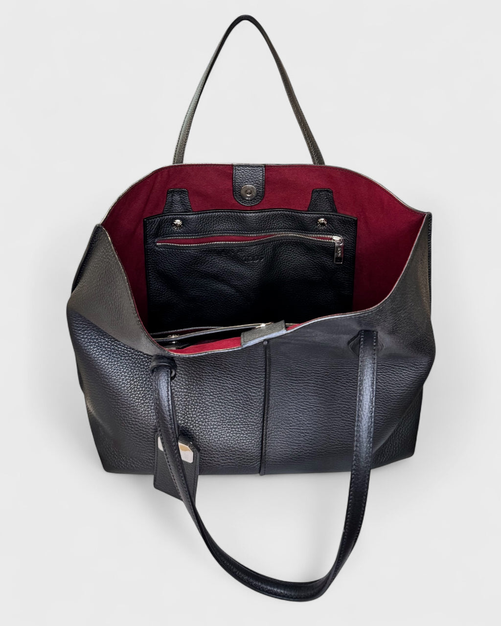 Sac à main en cuir Noir Tod’s