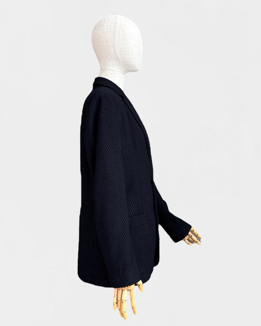 Blazer texturé à pois Noir Armani