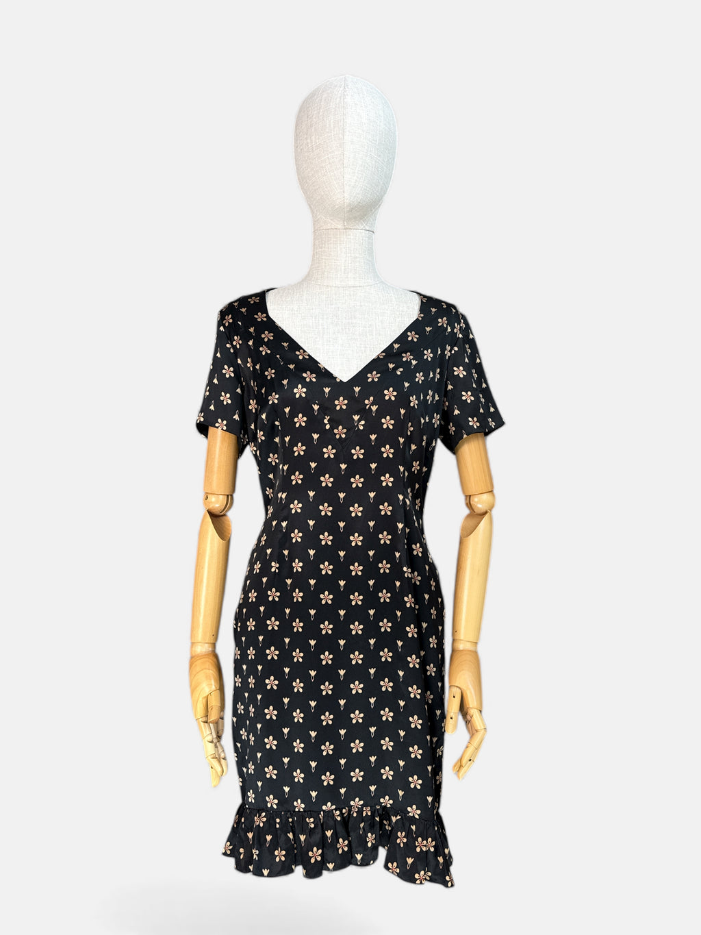 Robe fleurie en soie Kopa,  taille S