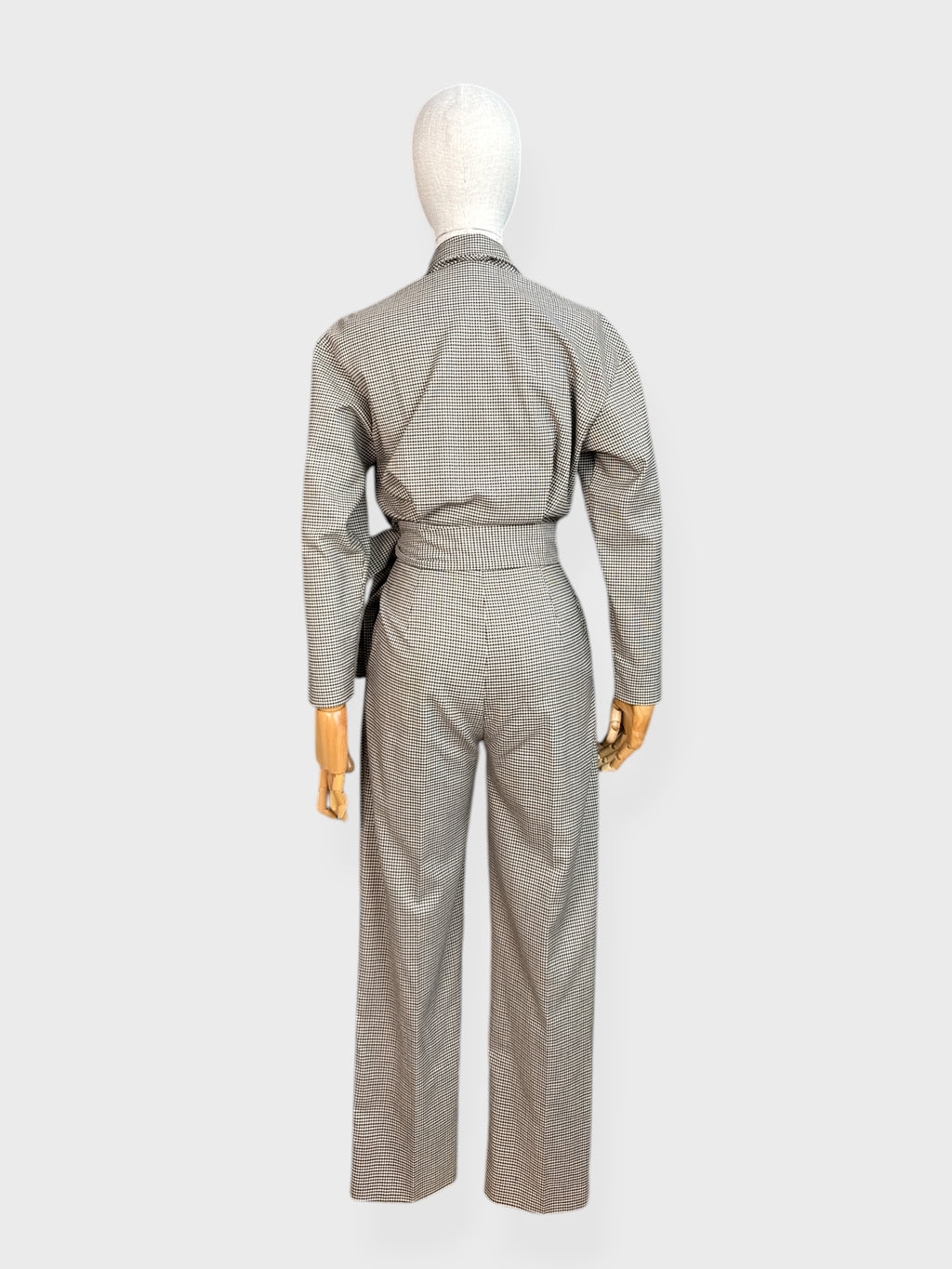 Combi veston pied de poule Marron Maje , 34