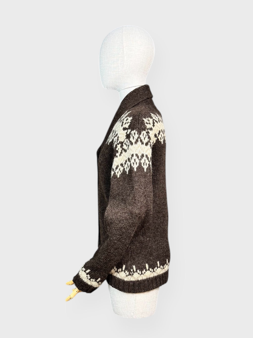 Cardigan vintage 90’s Jacob laine vierge , M