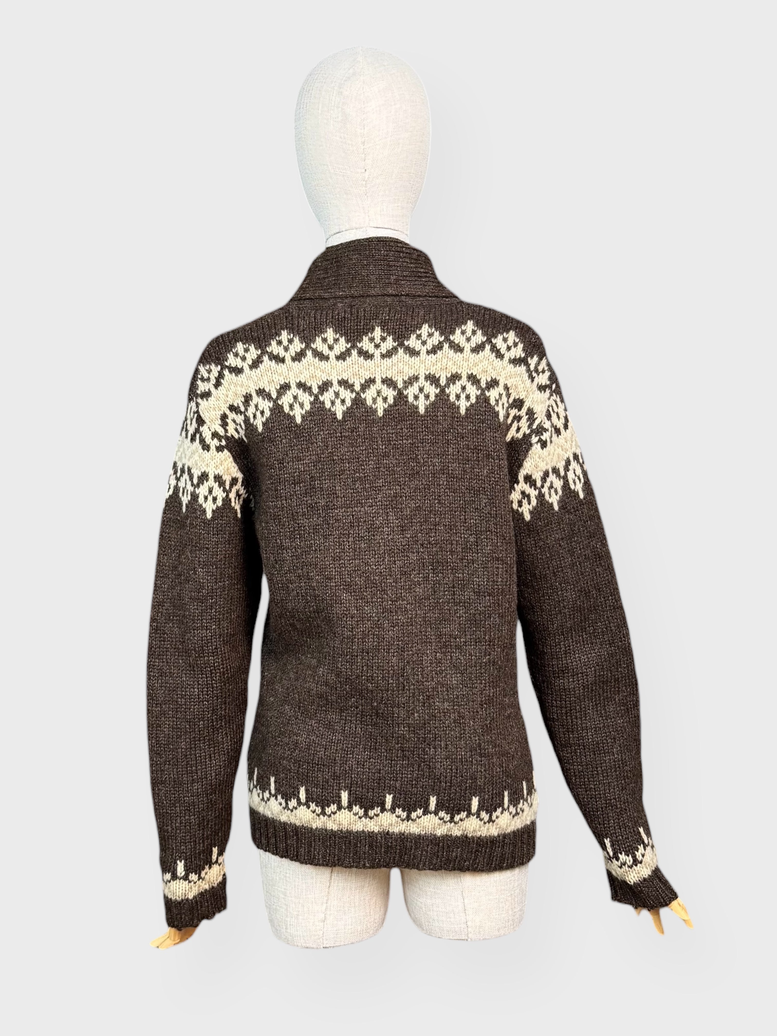 Cardigan vintage 90’s Jacob laine vierge , M