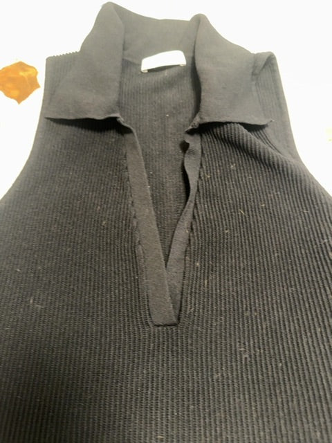 Crop polo Noir Babaton , L