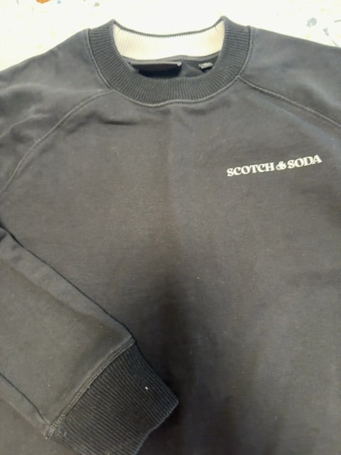 Crewneck Noir Scotch & Soda , M