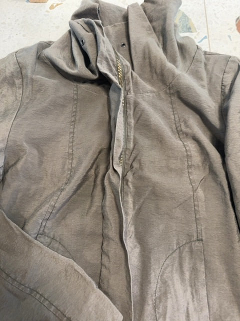 Veste col haut Kaki Sandwich_ , 38